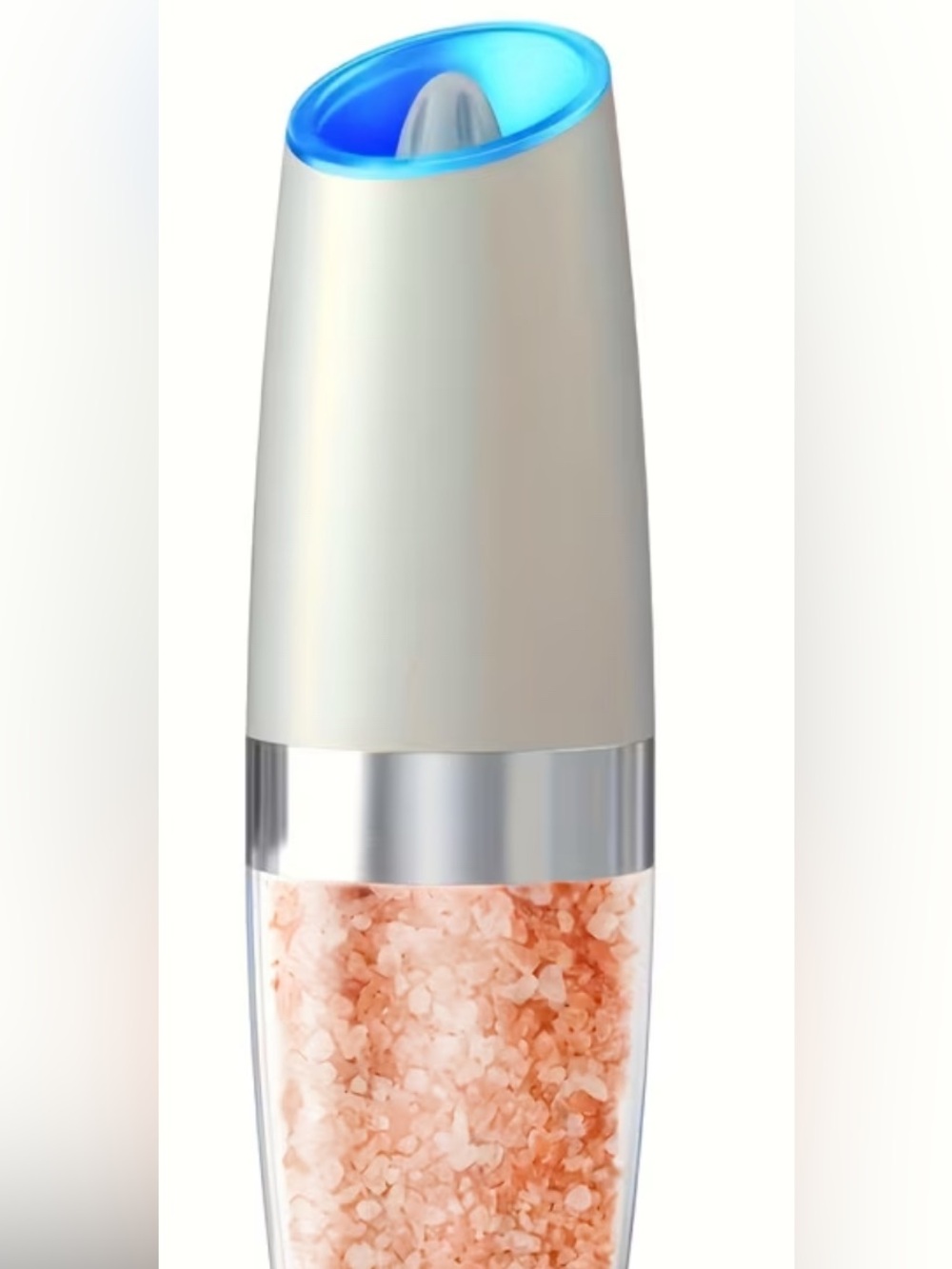 Electric Salt And Pepper Grinder LED Indicator Stainless Steel